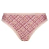 Slip bikini ροζ καρώ Un Amour De Tweed Antigel