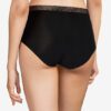 Slip bikini high waist Chantelle soft stretch μαύρο με δαντέλα