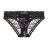 Slip Bikini Noir Gold Luccia Twist Best Form
