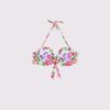 Set Μπικίνι strapless με επένδυση flowers butterfly Blugirl
