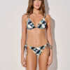 Τρίγωνο μπικίνι γεωμετρικό print Lida Swimwear