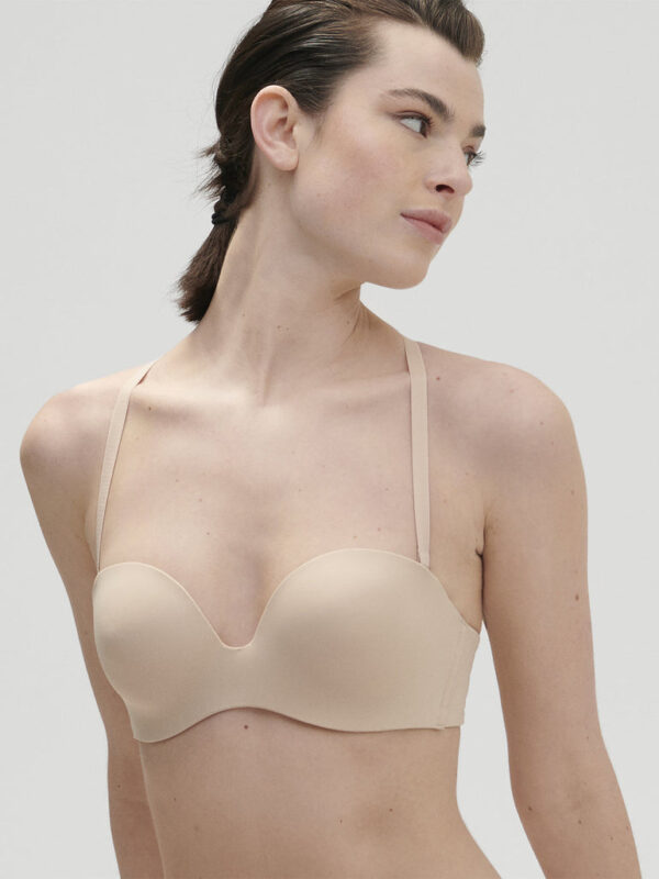 Σουτιέν strapless push up μπανέλα επένδυση Essentiel Simone Perele