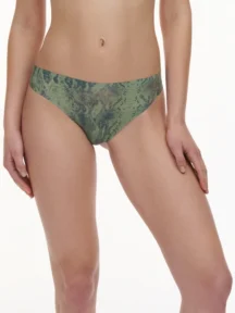 Slip string soft stretch python print Chantelle