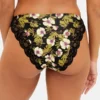 Slip bikini Ariane Fantaisy μαύρο floral Sans Complexe