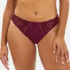 Slip bikini μπορντό Amelie Sans Complexe