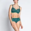 Σουτιέν μπανέλα 3/4 cup Sublime en Dentelle vert Lise Charmel