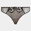 Slip string μαύρο Cabaret Sauvage Chantelle