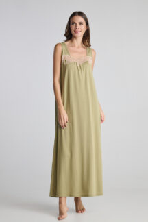 Νυχτικό maxi olive green Penky Νυχτικό maxi olive green Penky
