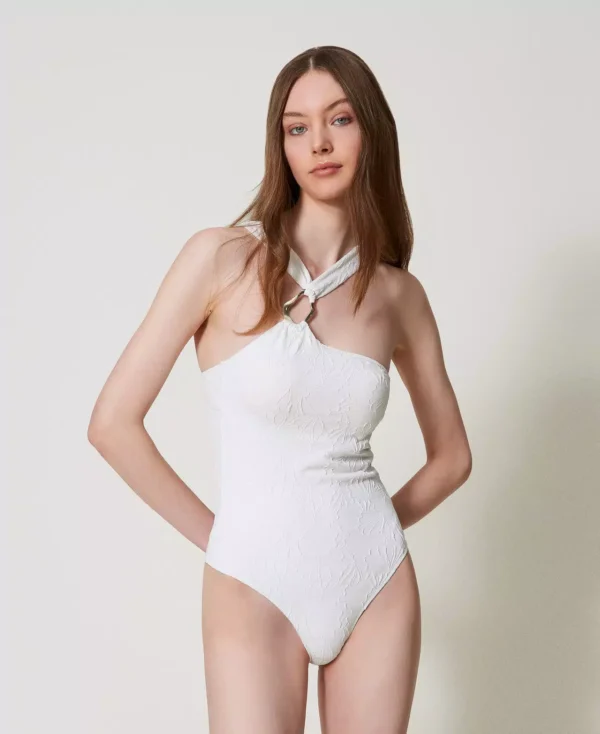 Ολόσωμο μπανέλα επένδυση jacquard Twin Set