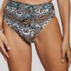 Set Μπικίνι strapless επένδυση μπανέλα animal print Crool Swimwear