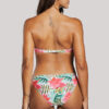 Set Μπικίνι strapless push up μπανέλα floral Crool Swimwear