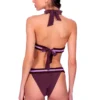 Τρίγωνο μπικίνι Crocheted reversible Marsala Despi