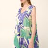 Φόρεμα maxi Tropical Floral Print Vamp