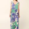 Φόρεμα maxi Tropical Floral Print Vamp