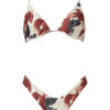 Set μπικίνι Botanical Brown rib Calisa Stefania Frangista