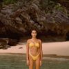 Strapless μπικίνι Melita Banana Jacquard Stefania Frangista