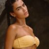 Strapless μπικίνι Melita Banana Jacquard Stefania Frangista