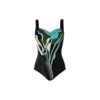 Ολόσωμο επένδυση geometric print Sunmarin