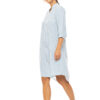 Φόρεμα vista blue and cream Pink Label
