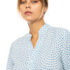 Φόρεμα vista blue and cream Pink Label