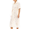Midi φόρεμα midi moon embrodery Pink Label