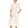 Midi φόρεμα midi moon embrodery Pink Label