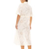 Midi φόρεμα midi moon embrodery Pink Label