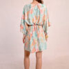 Φόρεμα turqoise snake print Molly Bracken