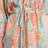 Φόρεμα turqoise snake print Molly Bracken