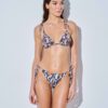 Τρίγωνο μπικίνι animal print Lida Swimwear