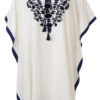 Κιμονό maxi ivoire blue Indira