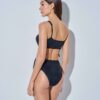 Crop μπικίνι black Lida Swimwear
