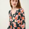 Νυχτικό green floral Vamp