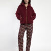 Ρόμπα ζακέτα fleece bordeaux Minnie Mouse Disney