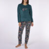 Πυζάμα fleece blanc Melissa Brown