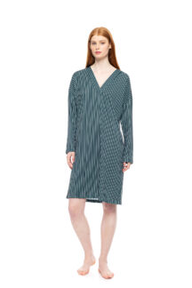 Νυχτικό green forest stripes Pink Label Νυχτικό green forest stripes Pink Label