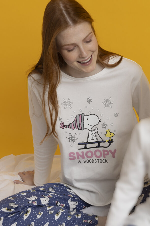 Πυζάμα blue jean Snoopy Peanuts