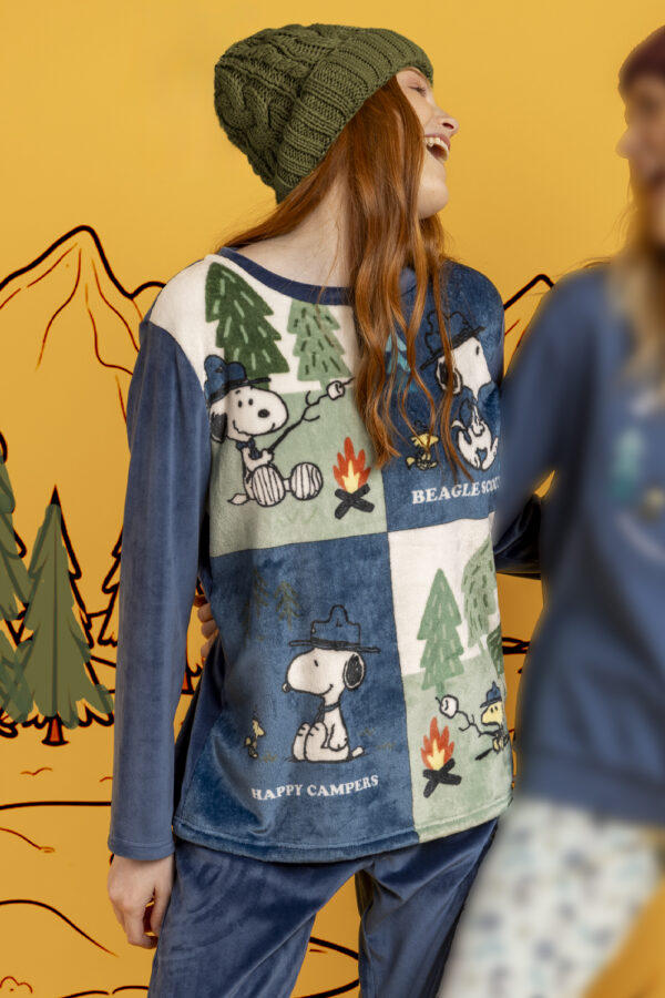 Set velour Snoopy Peanuts
