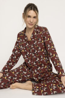 Πυζάμα bordeaux Minnie Mouse Πυζάμα bordeaux Minnie Mouse
