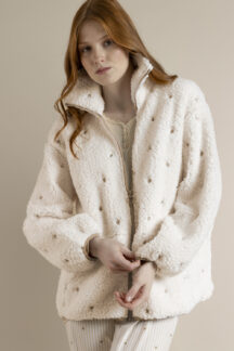 Ρόμπα ζακέτα Beige fleece Admas