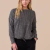 Set velour pied de poule Noidinotte