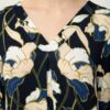 Νυχτικό maxi blue floral Vamp