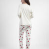 Πυζάμα off white Snoopy Peanuts