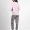 Set fleece pink leopard Disney