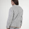 Ρόμπα ζακέτα fleece grey melange Snoopy Peanuts