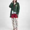 Ρόμπα ζακέτα fleece grey melange Snoopy Peanuts