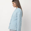 Ρόμπα ζακέτα baby blue fleece Admas