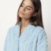 Ρόμπα ζακέτα baby blue fleece Admas