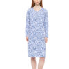 Νυχτικό midi Dream Blue Leo Pink Label