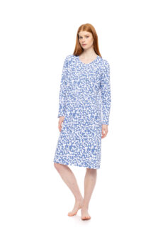 Νυχτικό midi Dream Blue Leo Pink Label